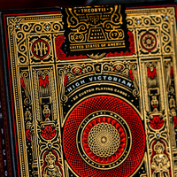 High Victorian (Red) Playing Cards by theory11