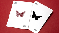 Butterfly Worker Marked Playing Cards (Red) by Ondrej Psenicka
