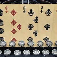Bicycle Turn of the Century (Electricity) Playing Cards