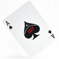 1st V4 Playing Cards (Red) by Chris Ramsay
