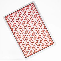 1st V4 Playing Cards (Red) by Chris Ramsay