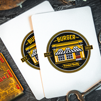 Burger Playing Cards by Fast Food Playing Card Company