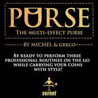Purse (Gimmick and Online Instructions) by Vernet Magic - Trick