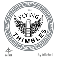 The Flying Thimbles (Gimmick and Online Instructions) by Vernet Magic - Trick