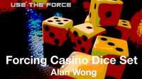 Forcing Casino Dice Set (8 ct.) by Alan Wong - Trick
