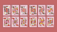 Bicycle Vintage Valentine Playing Cards by Collectable Playing Cards
