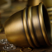 Artistic Combo Cups and Balls (Brass) by TCC - Trick