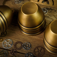 Artistic Combo Cups and Balls (Brass) by TCC - Trick