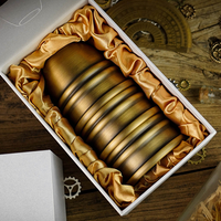 Artistic Combo Cups and Balls (Brass) by TCC - Trick