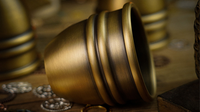 Artistic Chop cup and balls (Brass) by TCC - Trick
