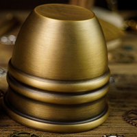 Artistic Chop cup and balls (Brass) by TCC - Trick