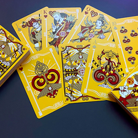 Bicycle Wukong Rebellion (Yellow) Playing Cards