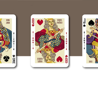 Shakespeare (Black) Playing Cards