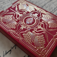 Shakespeare (Burgundy) Playing Cards