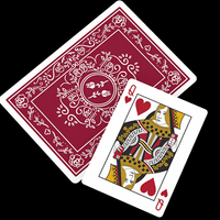 Black Roses Edelrot Mini Playing Cards (Collector's Box)