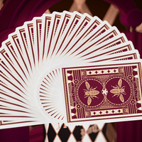 Montauk Hotel Burgundy Playing Cards by Gemini