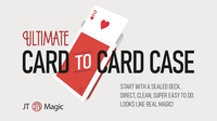 Ultimate Card to Card Case RED (Gimmicks and Online Instructions) by JT - Trick
