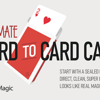 Ultimate Card to Card Case RED (Gimmicks and Online Instructions) by JT - Trick