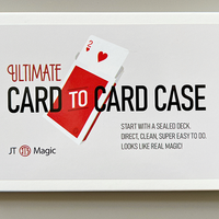 Ultimate Card to Card Case RED (Gimmicks and Online Instructions) by JT - Trick