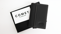 Comet Black Leather Silver Shell (Gimmicks and Online Instruction) by Andrew Dean - Trick
