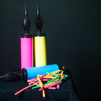 SUPER GAG BALLOON PUMP (Gimmicks and Online Instructions) by Mago Flash -Trick