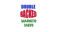 Magnetic Card- Bicycle Cards (2 Per Package) Double Back Blue by Chazpro - Trick
