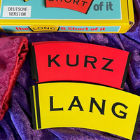 THE LONG AND SHORT OF IT GERMAN by David Regal - Trick