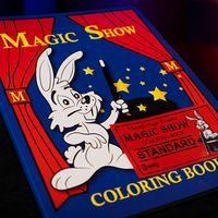 MAGIC SHOW Coloring Book STANDARD SET (3 way) by Murphy's Magic