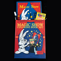 MAGIC SHOW Coloring Book STANDARD SET (3 way) by Murphy's Magic