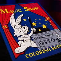 MAGIC SHOW Coloring Book DELUXE SET (4 way) by Murphy's Magic