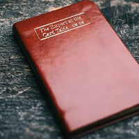 Pocket The Expert at the Card Table by Erdnase (Erdnase Bible-Chestnut Brown) - Book