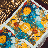 Van Gogh Zinnias (Numbered- Seal)  Playing Cards
