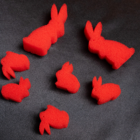 MULTIPLYING RABBITS (Gimmicks and Instructions) by Apprentice Magic  - Trick