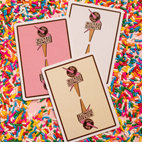 Papa Leon's Wicked Donuts (Strawberry) Playing Cards by Wounded Corner and Cam Toner