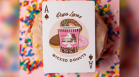 Papa Leon's Wicked Donuts (Strawberry) Playing Cards by Wounded Corner and Cam Toner
