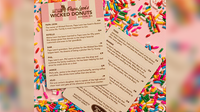 Papa Leon's Wicked Donuts (Strawberry) Playing Cards by Wounded Corner and Cam Toner
