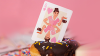 Papa Leon's Wicked Donuts (Strawberry) Playing Cards by Wounded Corner and Cam Toner
