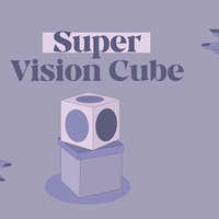 SUPER VISION CUBE (Gimmicks and Online Instructions) by Julio Montoro - Trick