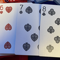 Bicycle Bandana Stripper (Red) Playing Cards