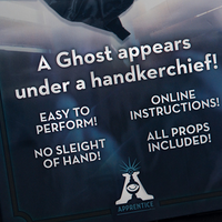 HAUNTED HANDKERCHIEF (Gimmicks and Instructions) by Apprentice Magic  - Trick