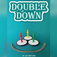 Double Down (Gimmicks and Online Instructions) by Leo Smetsers - Trick