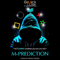 M-PREDICTION BLUE (Gimmick and Online Instructions) by Mickael Chatelain - Trick