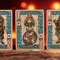 The Lord of the Rings - Two Towers Playing Cards (Foiled Edition) by Kings Wild