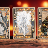 The Lord of the Rings - Two Towers Playing Cards (Gilded Edition) by Kings Wild