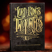 The Lord of the Rings - Two Towers Playing Cards (Gilded Edition) by Kings Wild
