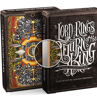The Lord of the Rings - Return of the King Playing Cards (Black Gilded Edition) by Kings Wild