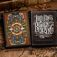 The Lord of the Rings - Return of the King Playing Cards (Black Gilded Edition) by Kings Wild