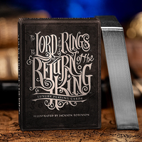 The Lord of the Rings - Return of the King Playing Cards (Black Gilded Edition) by Kings Wild