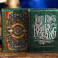 The Lord of the Rings - Return of the King Playing Cards by Kings Wild Project(Green)