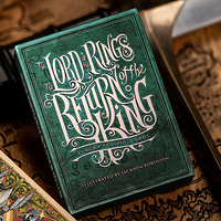 The Lord of the Rings - Return of the King Playing Cards by Kings Wild Project(Green)